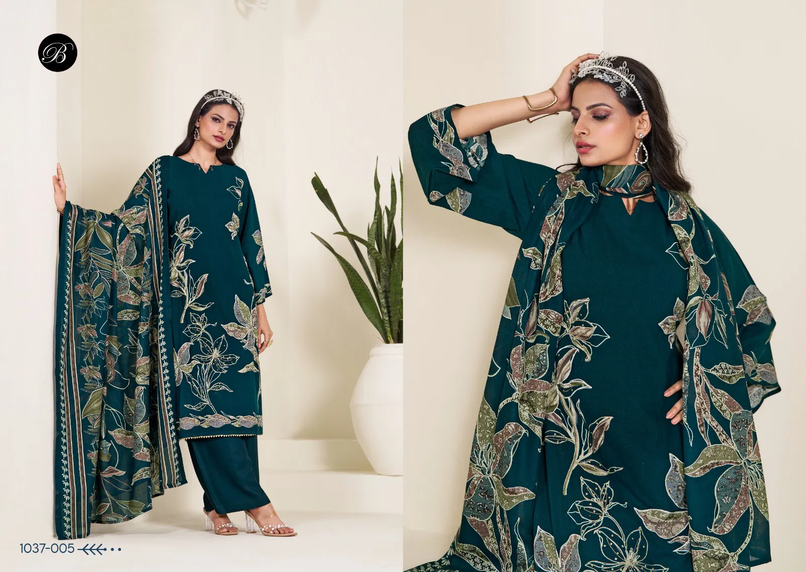 Samaira Vol 3 By Belliza Viscose Digital Printed Dress Material Wholesale Online